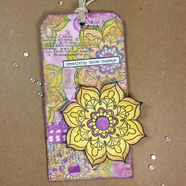 Mixed Media Tag