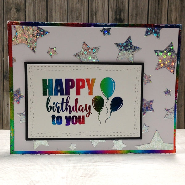 Sunday card share #80 – Deco Foil Transfer gel