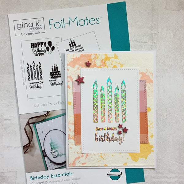 Sunday Card Share #81 – Gina K Foil Mates