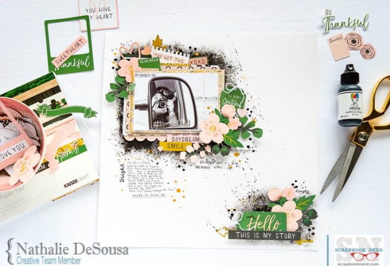 Black Paint Backgrounds | Nathalie DeSousa