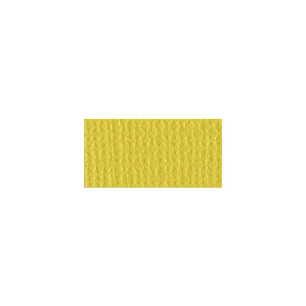 Bazzill Mono - 12 x 12 Textured Cardstock - Sunbean