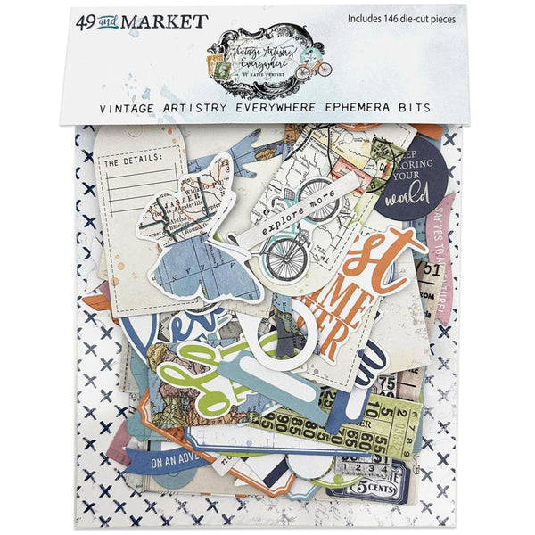 49 and Market - Vintage Artistry - Everywhere Ephemera Bits pack