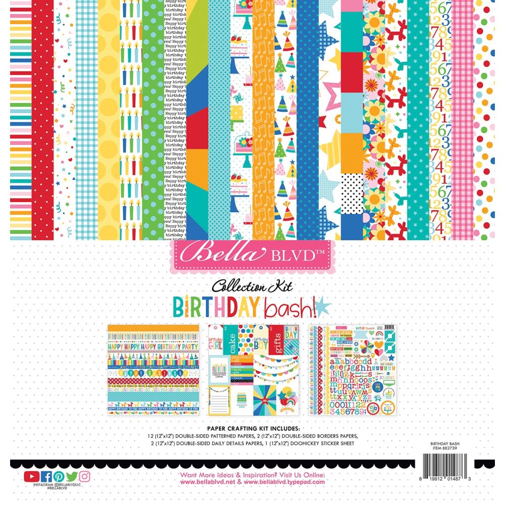 Bella Blvd - Birthday Bash - 12 x 12 Collection Kit