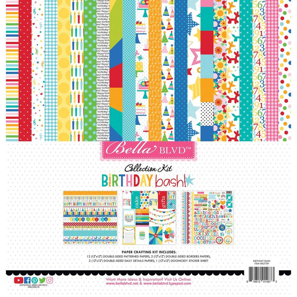 Bella Blvd - Birthday Bash - 12 x 12 Collection Kit