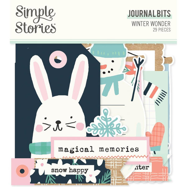 Simple Stories - WInter Wonder - Journal Bits