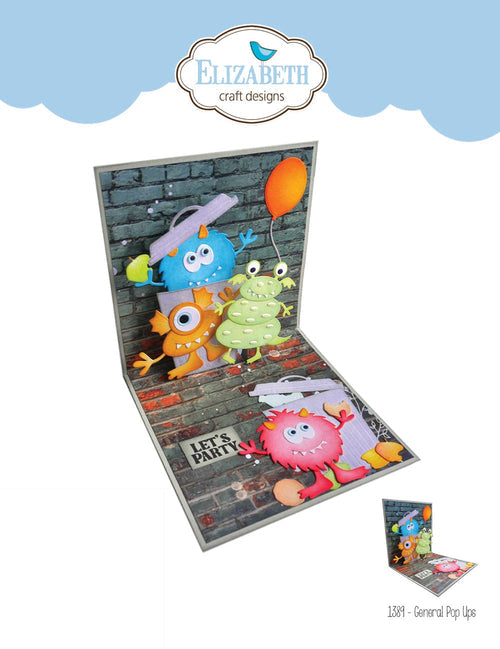 Elizabeth Craft Designs - General Pop Ups die set