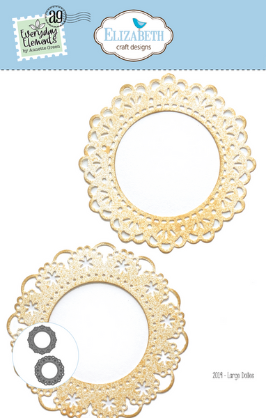 Elizabeth Craft Designs - Everyday Elements - Large Doilies die set