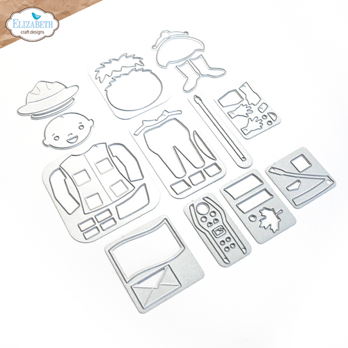 Elizabeth Craft Designs - Peter the Mountie die set