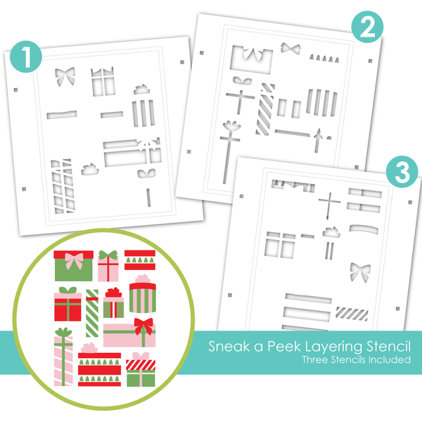 Taylored Expressions - Layering Stencil - Sneak a Peek