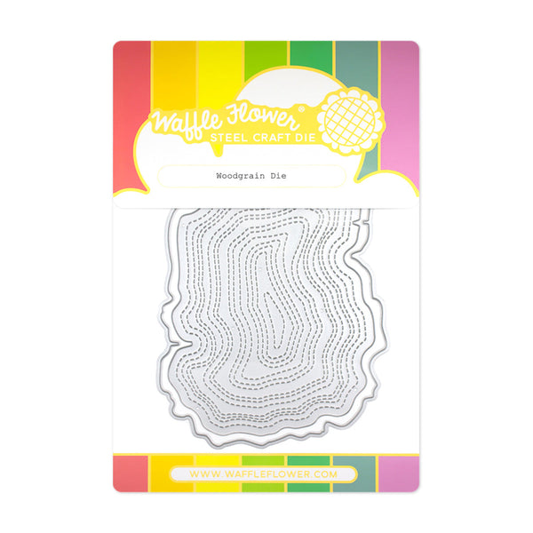 Waffle Flower - Woodgrain die