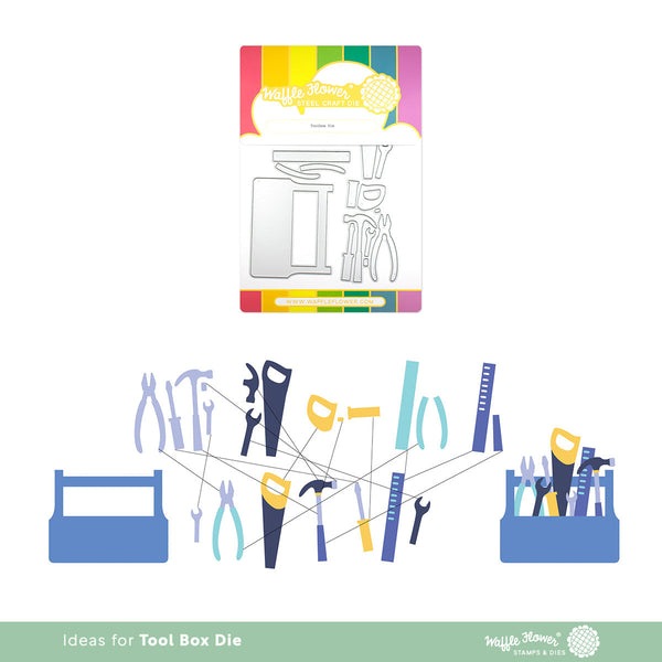 Waffle Flower - Toolbox - die set