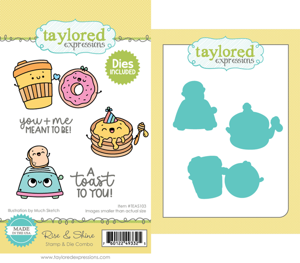 Taylored Expressions - Stamp & Die Combo - Rise & Shine