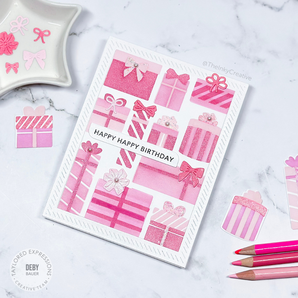 Taylored Expressions - Layering Stencil - Sneak a Peek
