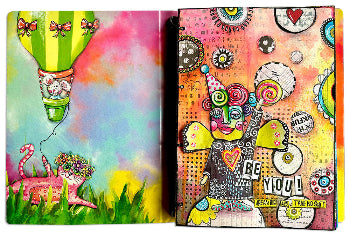 Studio Light - Art by Marlene - Gibberish stamp