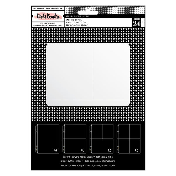 Vicki Boutin - 6 x 8 Page Protectors