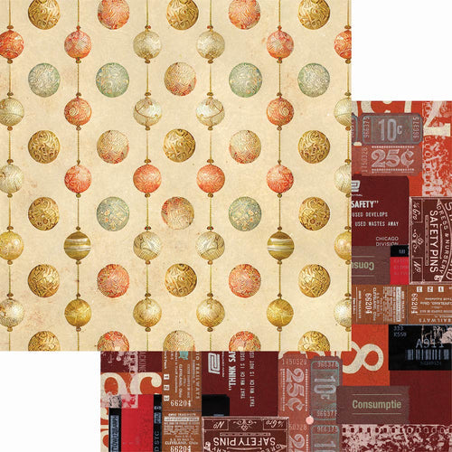 Elizabeth Craft Designs - Christmas Field Notes paper set