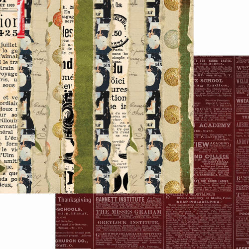 Elizabeth Craft Designs - Christmas Field Notes paper set