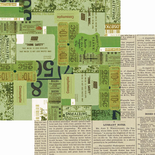 Elizabeth Craft Designs - Christmas Field Notes paper set