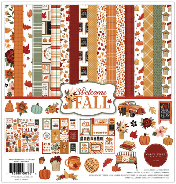 Carta Bella - Welcome Fall - 12 x 12 Collection Kit