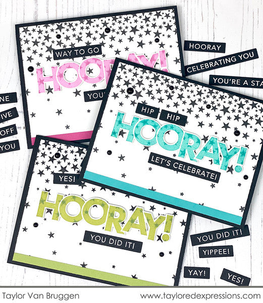 Taylored Expressions - Building Blocks - Well Done stamp set