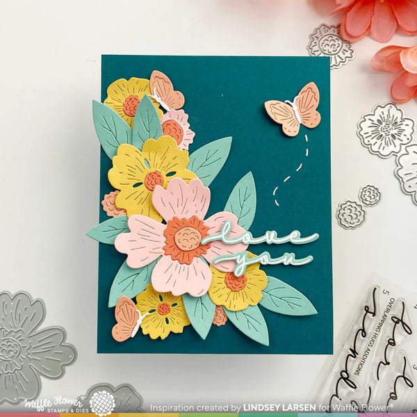 Waffle Flower - Overlapping Hugs Additions Combo