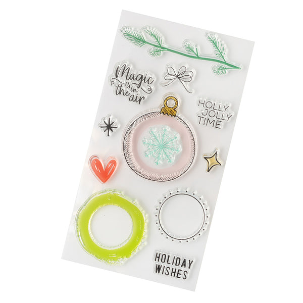 Vicki Boutin - Peppermint Kisses - Holiday Wishes stamp set