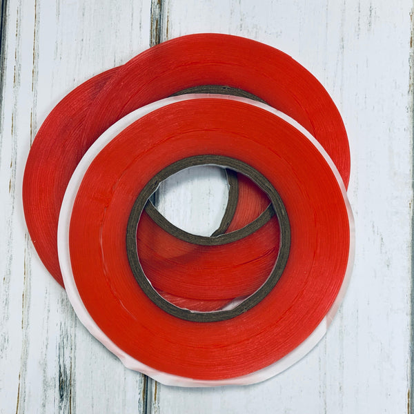 ScrappyTac Adhesive Tape - Big Red - 1/8" X 36 Yards - Red Line Tape