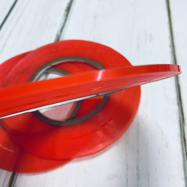 ScrappyTac Adhesive Tape - Big Red - 1/8" X 36 Yards - Red Line Tape
