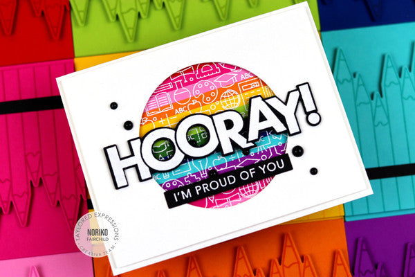 Taylored Expressions - Building Blocks - Well Done stamp set