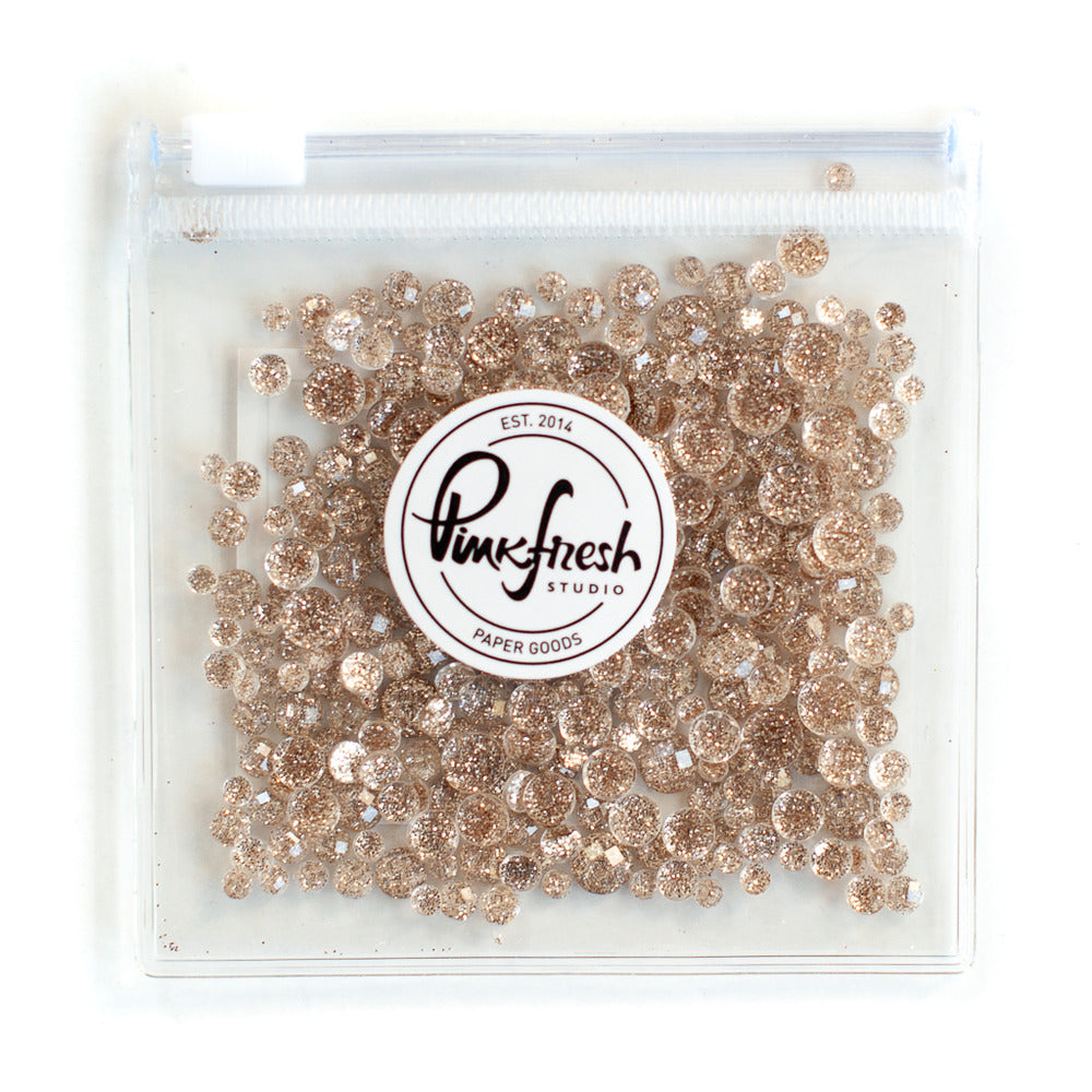 Pinkfresh Studio - Essentials - Glitter Drops - Champagne