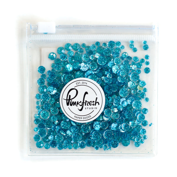 Pinkfresh Studio - Essentials - Glitter Drops - Lagoon