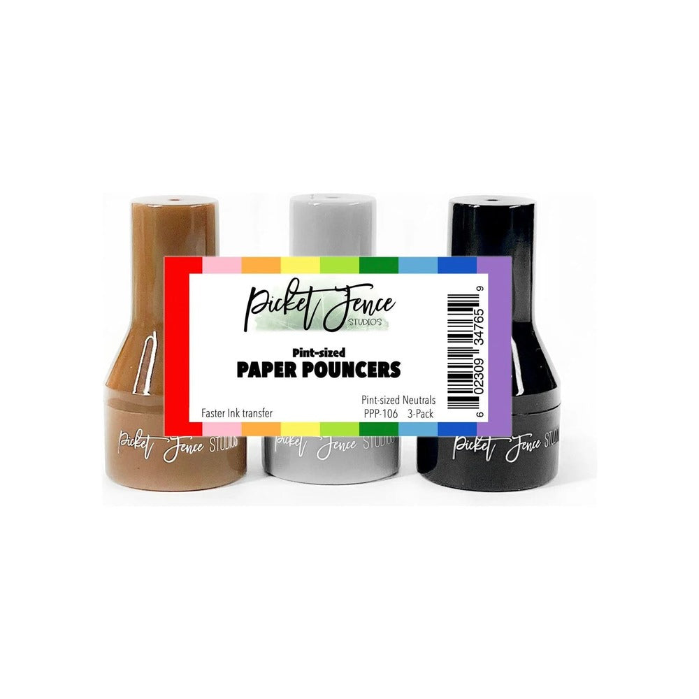 Picket Fence Studios - Pint-size Paper Pouncers - Neutrals