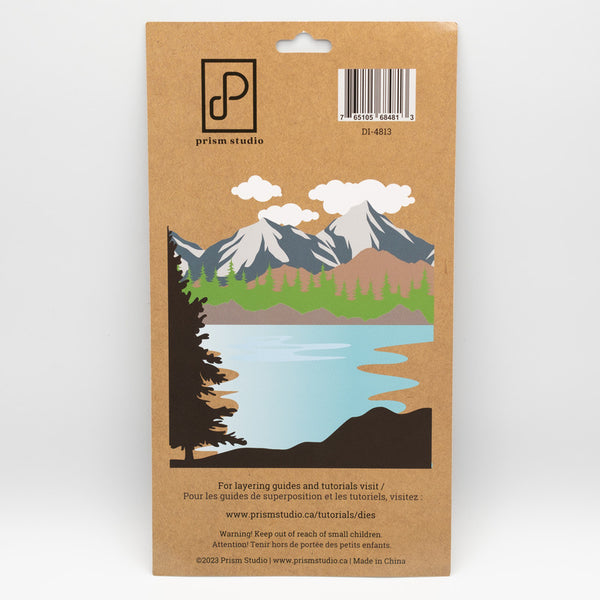 Prism Studio - Layering Die - Alpine Lake Scene