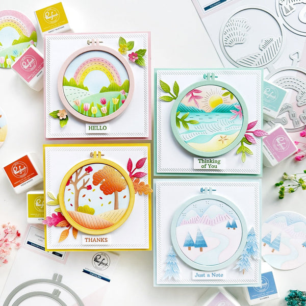 Pinkfresh Studio -  Embroidery Hoops die