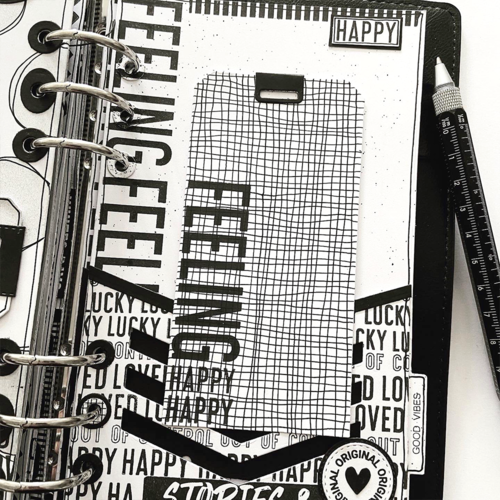 Elizabeth Craft Designs - Planner Essentials - Tab 4 with Tags
