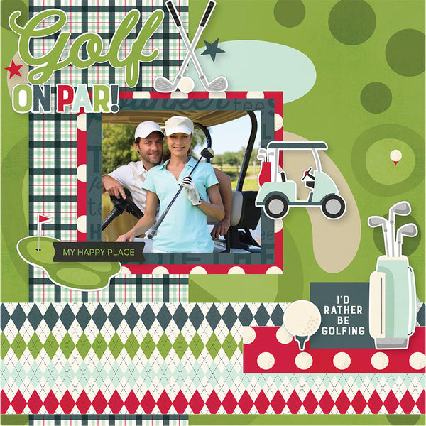 Simple Stories - Golf - 12 x 12 Collection Kit