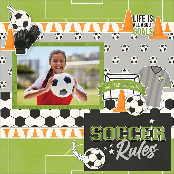 Simple Stories - Soccer - 12 x 12 Collection Kit