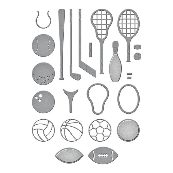 Spellbinders - Sporting Goods die set