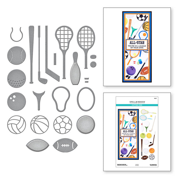 Spellbinders - Sporting Goods die set