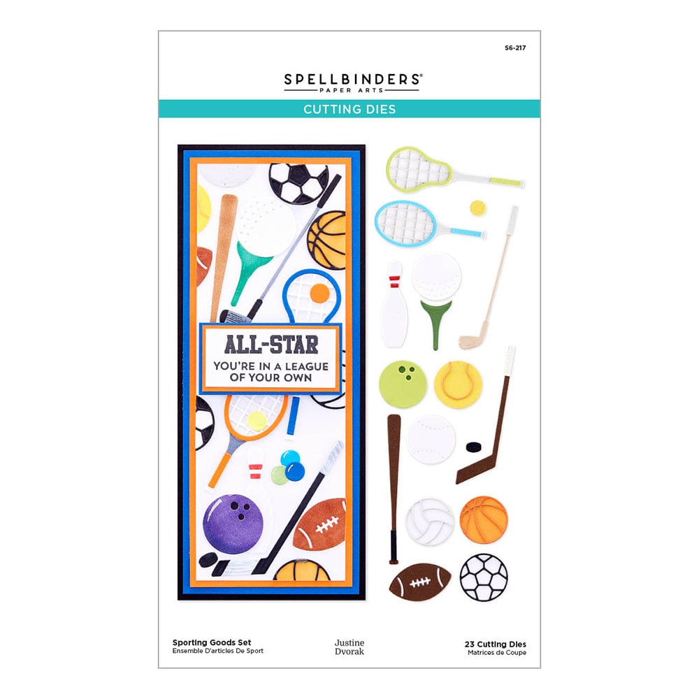 Spellbinders - Sporting Goods die set