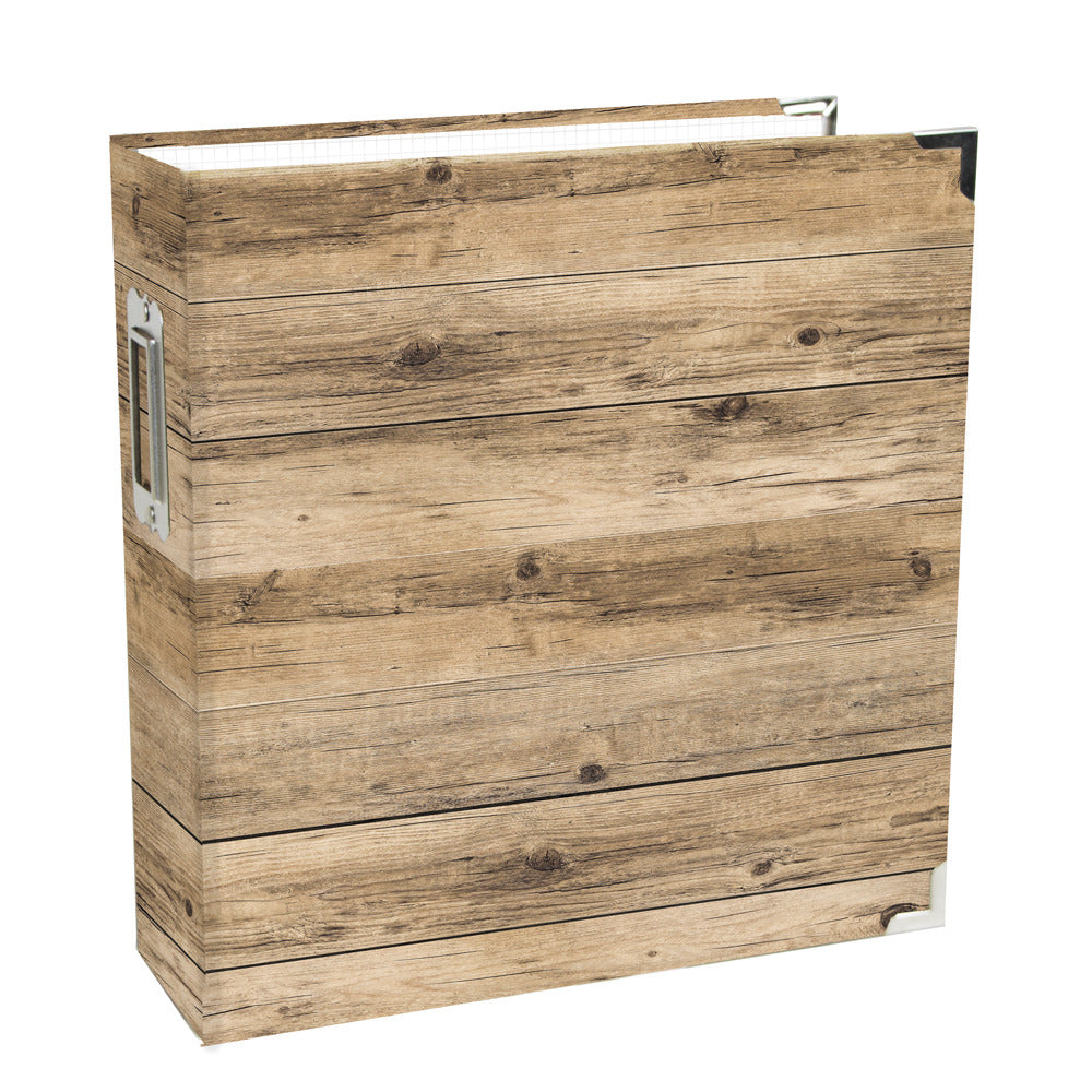 Simple Stories - 6 x 8 Sn@p Binder - Hickory Limited Edition