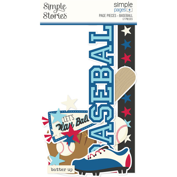 Simple Stories - Page Pieces - Baseball