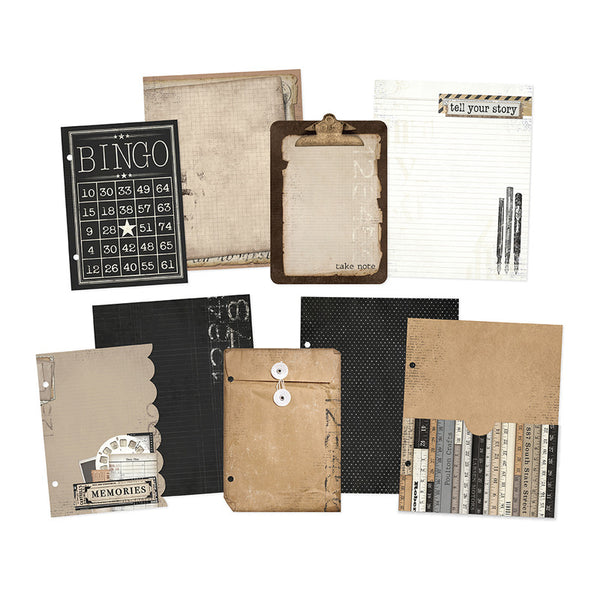 Simple Stories - 6 x 8 Sn@p Binder - Simple Vintage Essentials Limited Edition