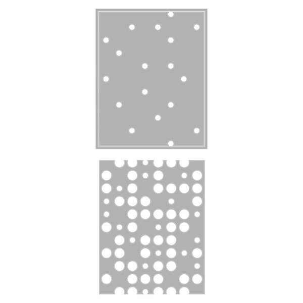 Sizzix - Tim Holtz - Layered Dots Die set