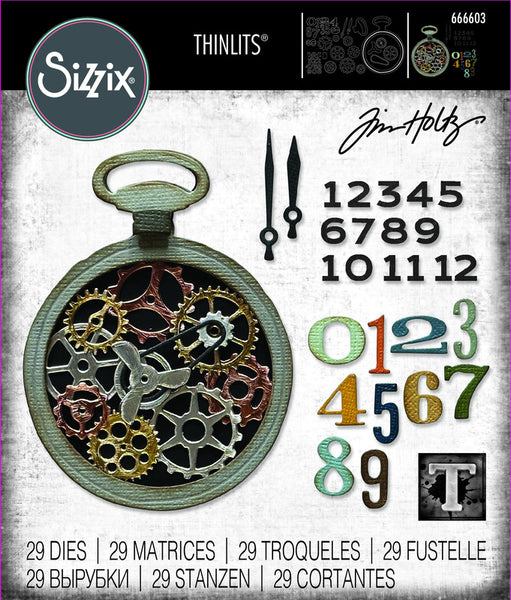 Sizzix - Tim Holtz - Vault - Watch Gears die set