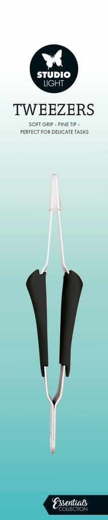 Studio Light - Essential Tools - Fine Tip Tweezers with Soft Grip