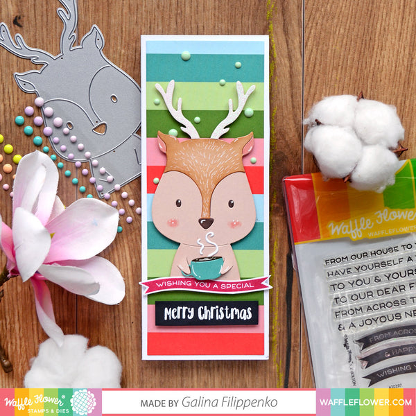 Waffle Flower - Nesting Slim Layers die