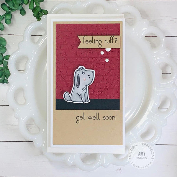 Taylored Expressions - Stamp & Die Combo - Ruff Day