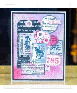 Stampers Anonymous - Tim Holtz - Field Notes stamp set