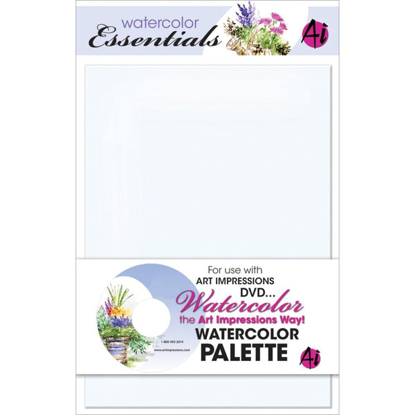 Art Impressions Watercolor Palette 5.75"X7.75"